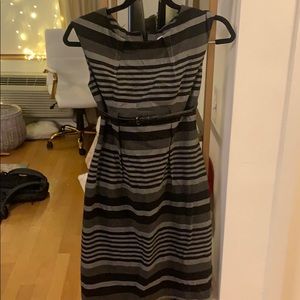 Striped Work Dress